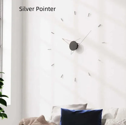 Sleek Modernist Wall Clock