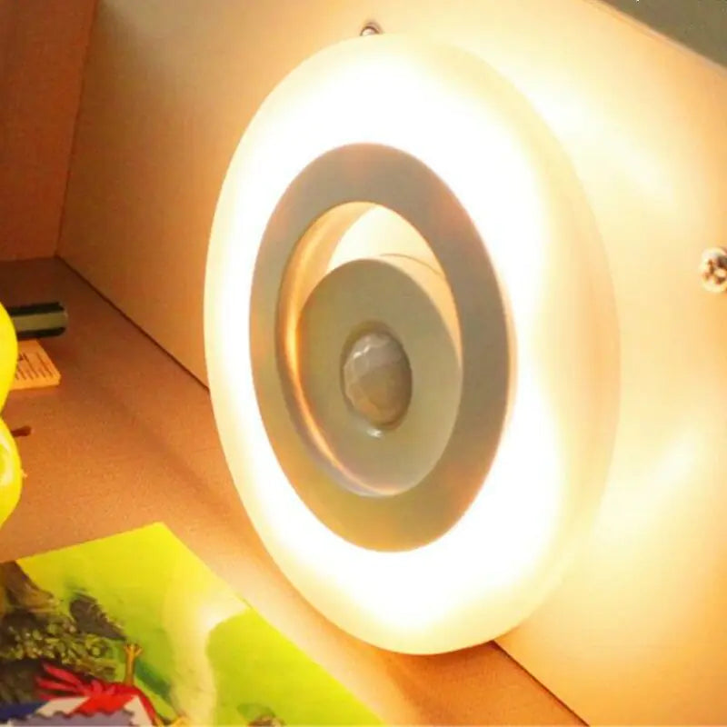 LED Night Light with 360-Degree Motion Sensor