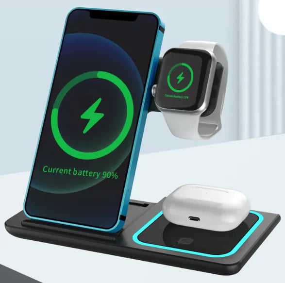 Smart 3-in-1 Wireless Charger