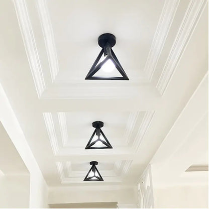 Vintage Iron Light Cage