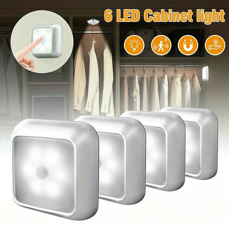 Wireless Motion Sensor Night Light for Home Ambiance
