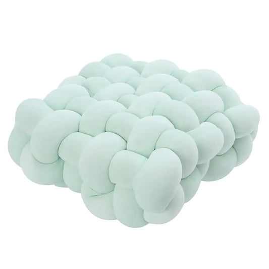 Woven Square Plush Cushion for Creative Home Decor